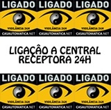 Opcional de ligação a central recetora de alarmes 24h