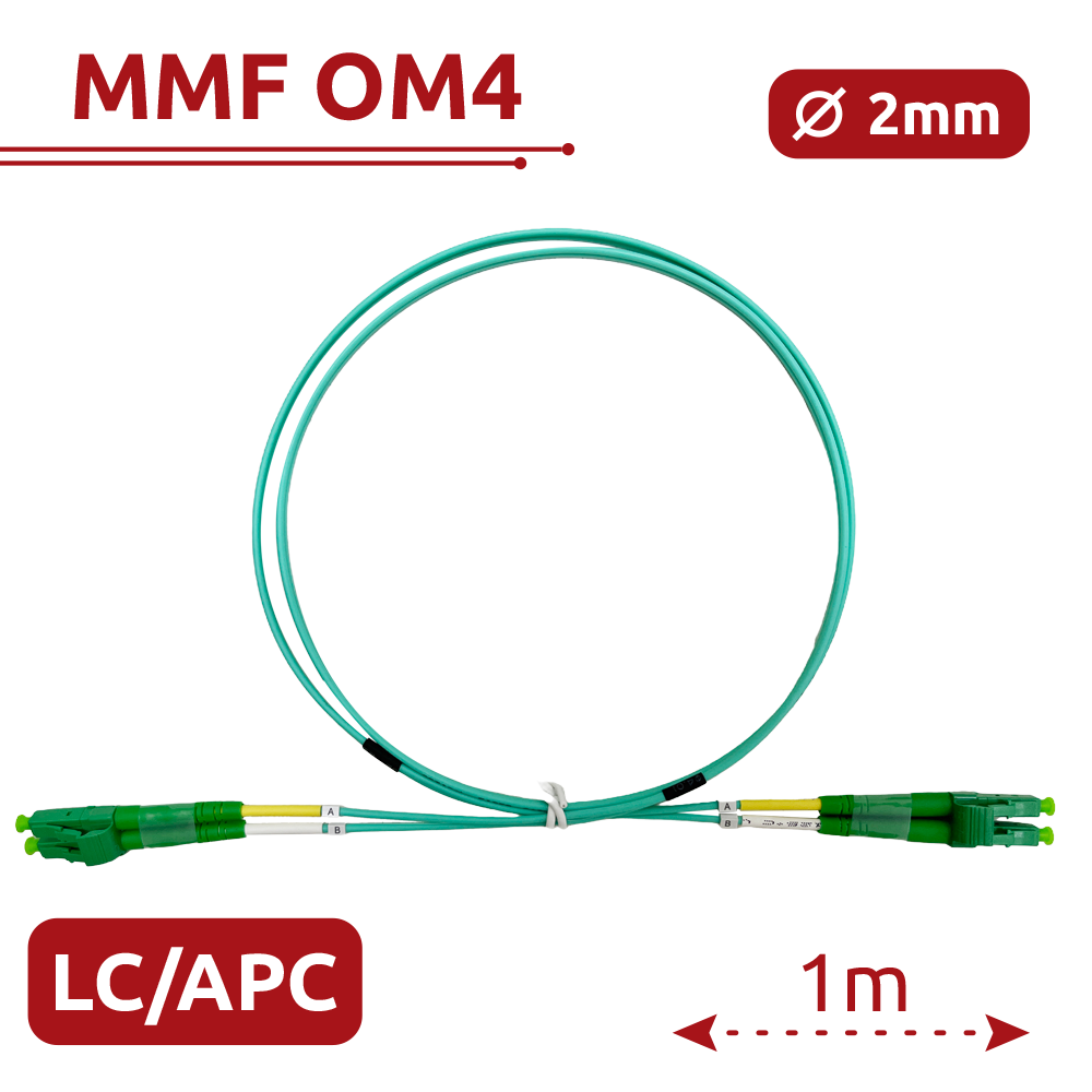 SF-LC-APC-LC-APC-OM4-DX-1M-A