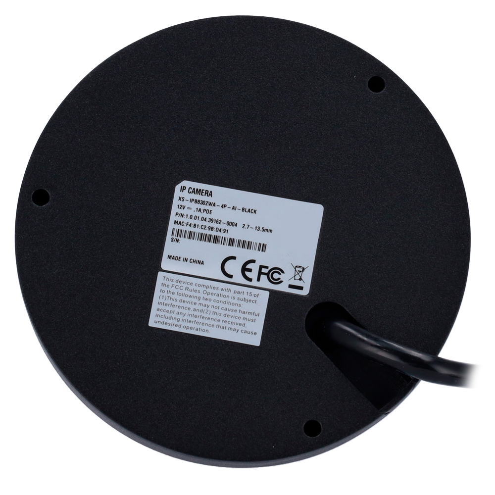 XS-IPB830ZWA-4P-AI-BLACK