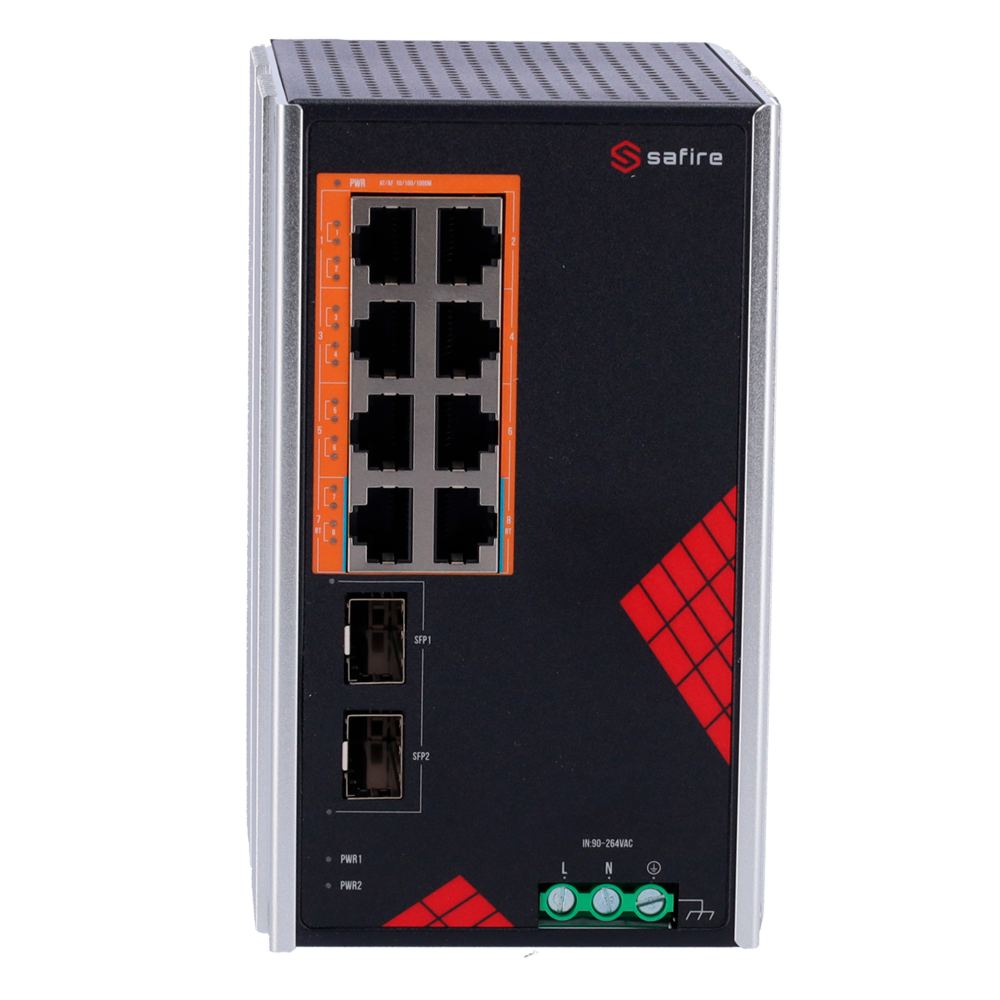 SF-SWI1008HIPOE-GF-AC-130-DIN