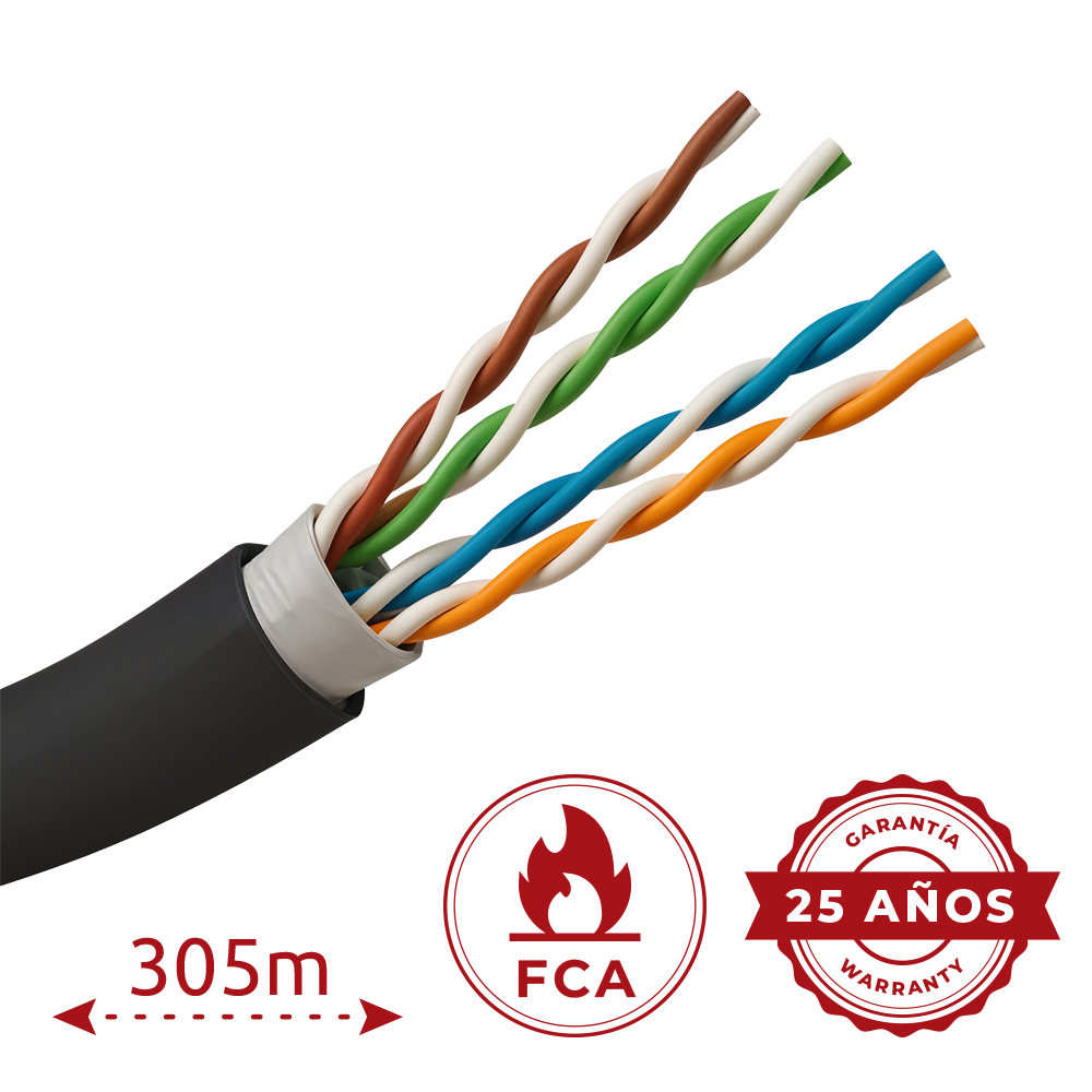 UTP5E-305-BC-PE/PVC-OUTDOOR