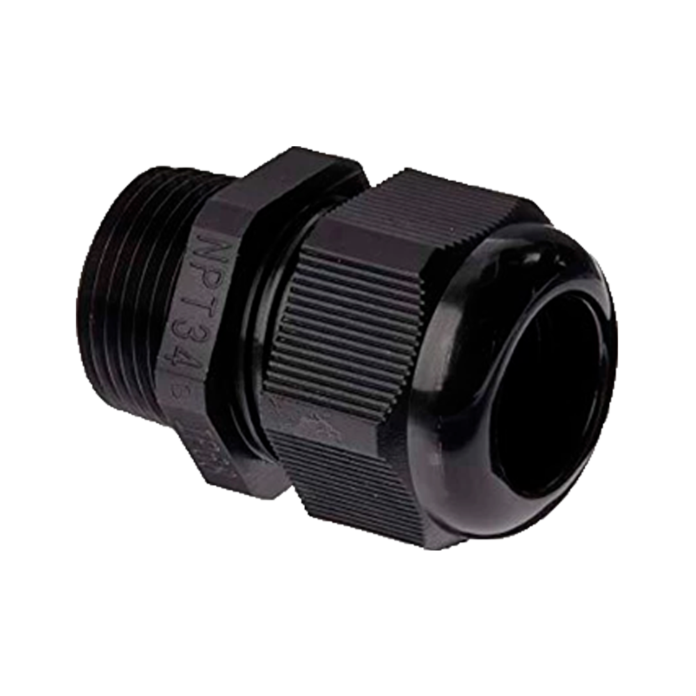 CABLE-GLAND-NPT3/4-BLACK