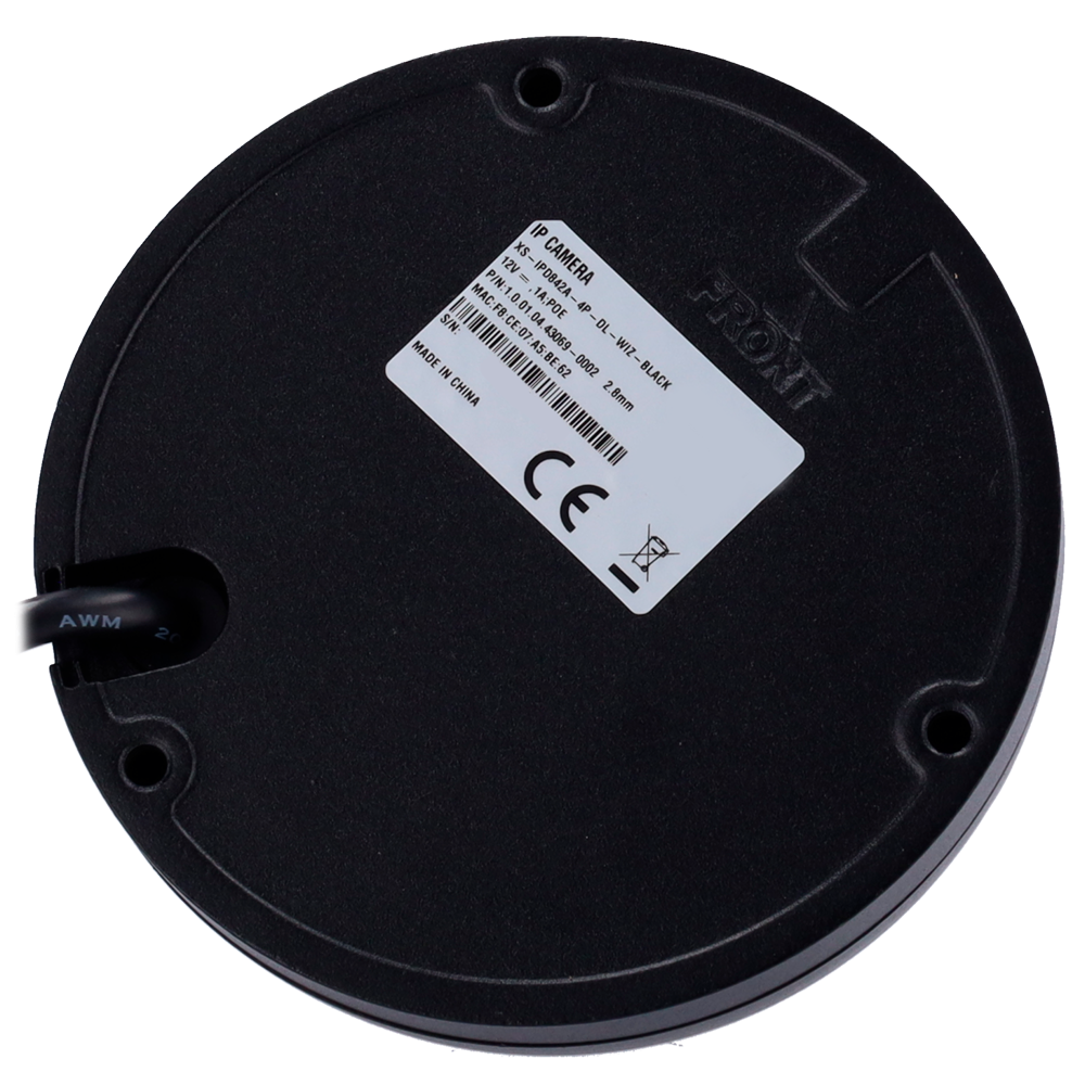 XS-IPD842A-4P-DL-WIZ-BLACK