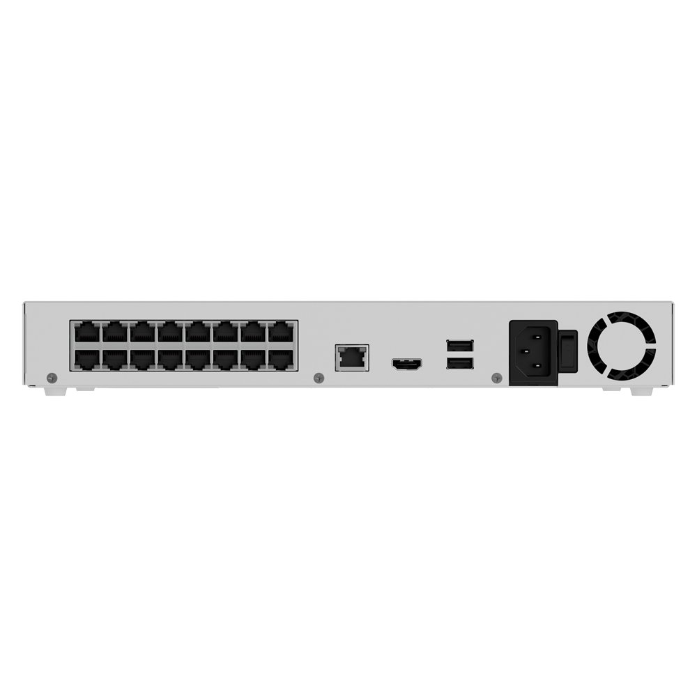 AJ-NVR216-HAC-16P-W