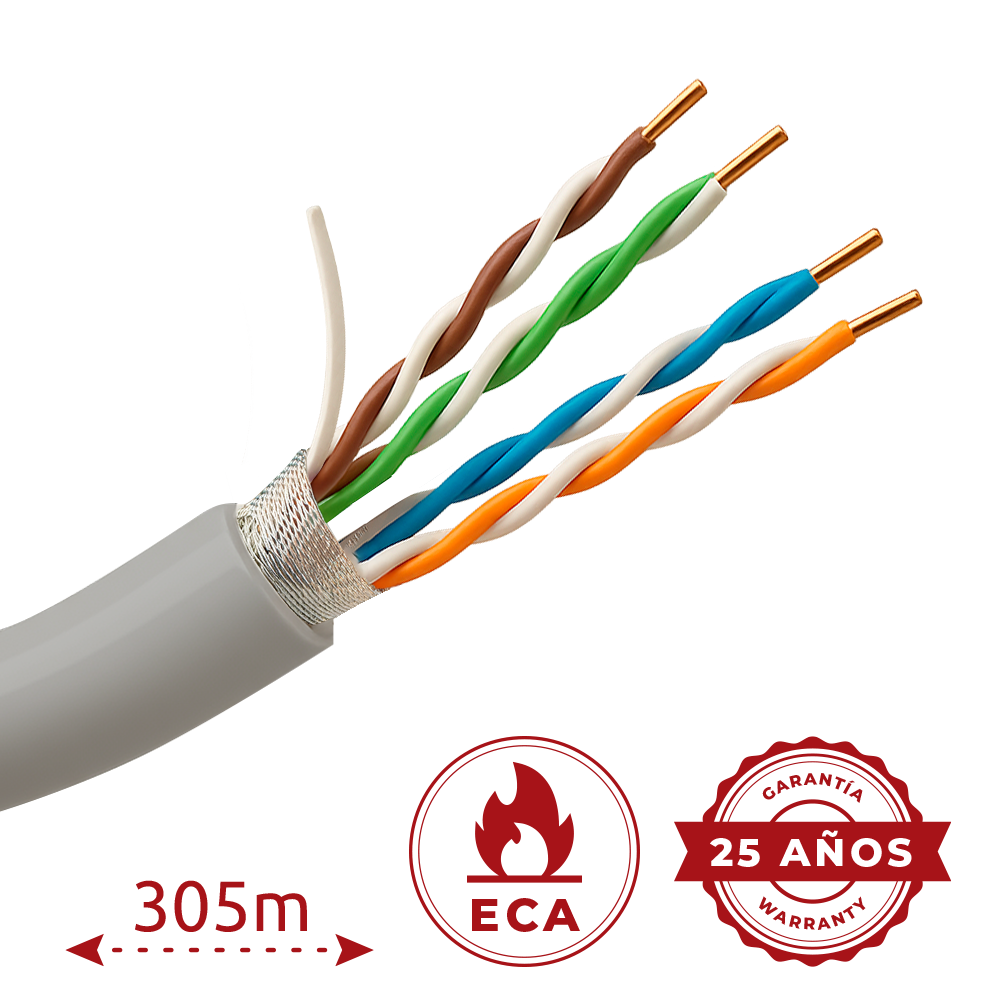F-UTP5E-305-PVC-Eca