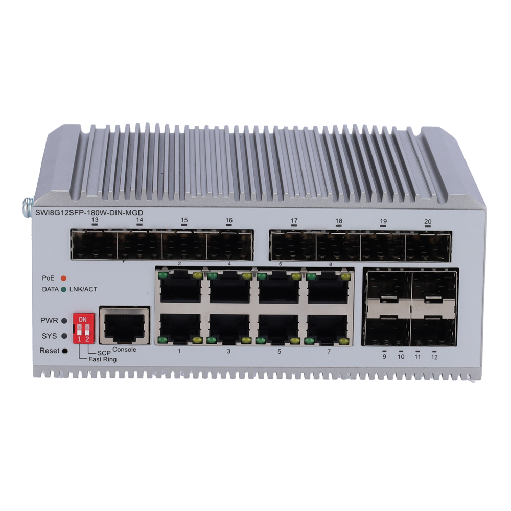 SF-SWI8G12SFP-180W-DIN-MGD