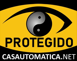 Placa PVC de  instalação "PROTEGIDO"